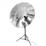 64" Parabolic Umbrella (Silver)