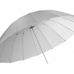Jinbei 64" Parabolic Umbrella (White Translucent)